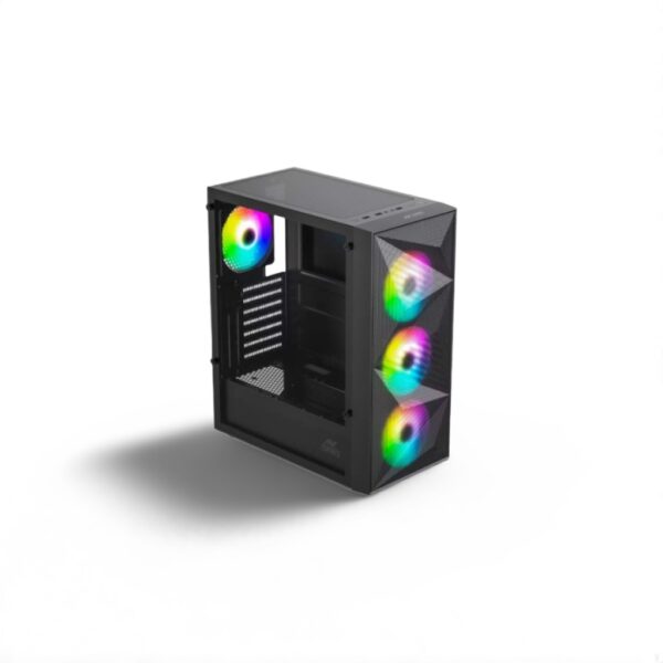 Ant Esports Elite 1200 ATX Computer Case/Gaming Cabinet – Black