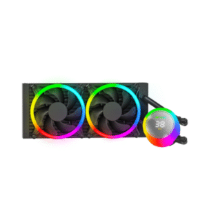 Ant Esports ICE Chroma 240 ARGB 240mm ARGB Liquid Cooler I AIO – Black