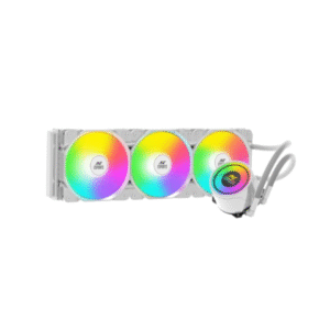 Ant Esports ICE-360 360mm Addressable RGB 2600RPM AIO I CPU Liquid Cooler – White