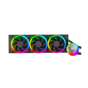 Ant Esports ICE Chroma 360 ARGB 360mm Liquid Cooler I AIO – Black