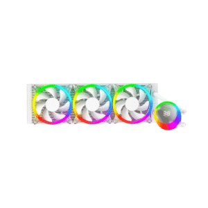 Ant Esports ICE Chroma 360 ARGB 360mm Liquid Cooler I AIO – White