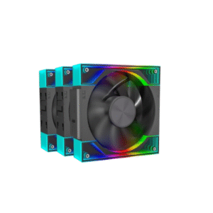 Ant Esports Quartzflow 120mm 3 in 1 ARGB Case Fan Kit – Black