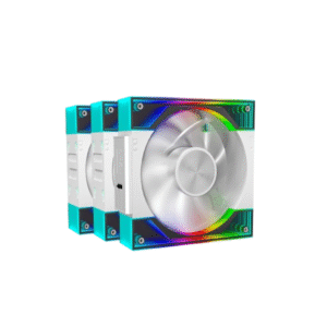 Ant Esports Quartzflow 120mm 3 in 1 ARGB Case Fan Kit – White