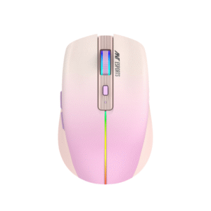 Ant Esports GM400W RGB Gaming Mouse Light Pink