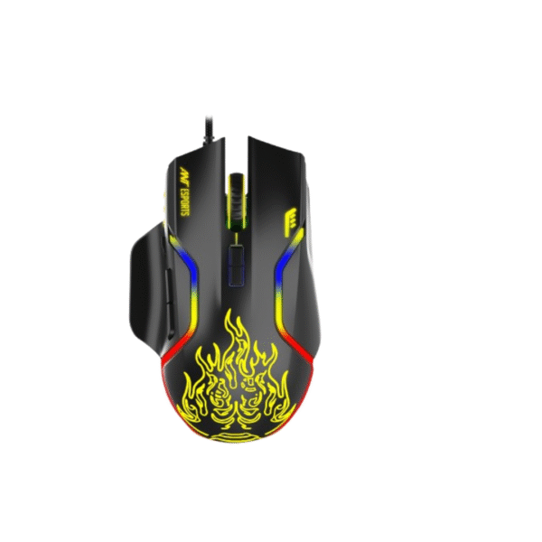 Ant Esports GM320 Fire Flare New Launch Limited Edition RGB Optical Wired Gaming Mouse