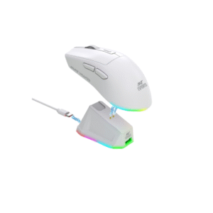 Ant Esports GM810 Pro Wireless Optical Gaming Mouse 7200 DPI 2.4G Bluetooth – White