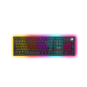 Ant Esports MK1850 Mechanical Blacklit Gaming Keyboard with Red Switches (Black)