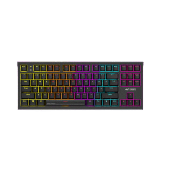 Ant Esports MK1800 TKL Mechanical Backlit Gaming Keyboard Black