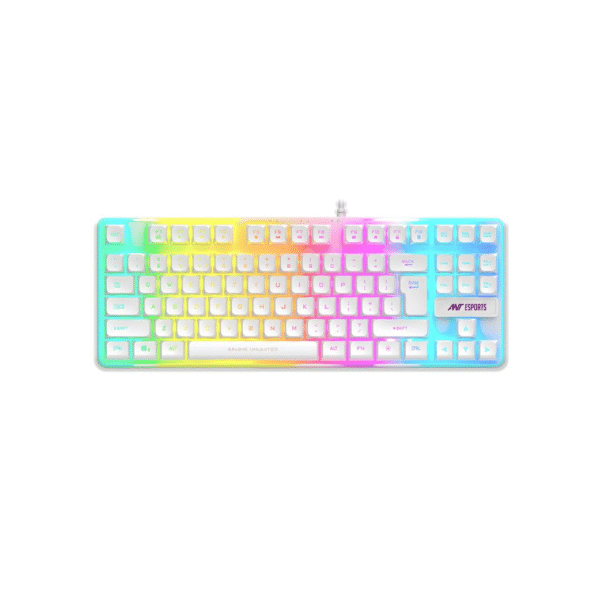 Ant Esports MK700 V2 TKL Backlit Gaming Keyboard (Mercury)