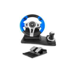 Ant Esports GW185 Racing Wheel 270 Degree Universal USB Powered Car Sim Game Steering Wheel with Gear Shifter and Pedals