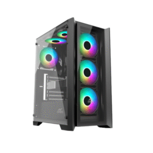 Ant Esports ICE-170TG Gaming Cabinet Black