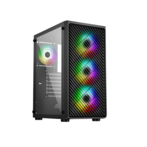 Ant Esports 211 Air ARGB Gaming Cabinet Black