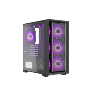 Ant Esports SX7 Mid-Tower ARGB Gaming Cabinet Black