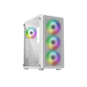 Ant Esports 211 Air ARGB Gaming Cabinet White