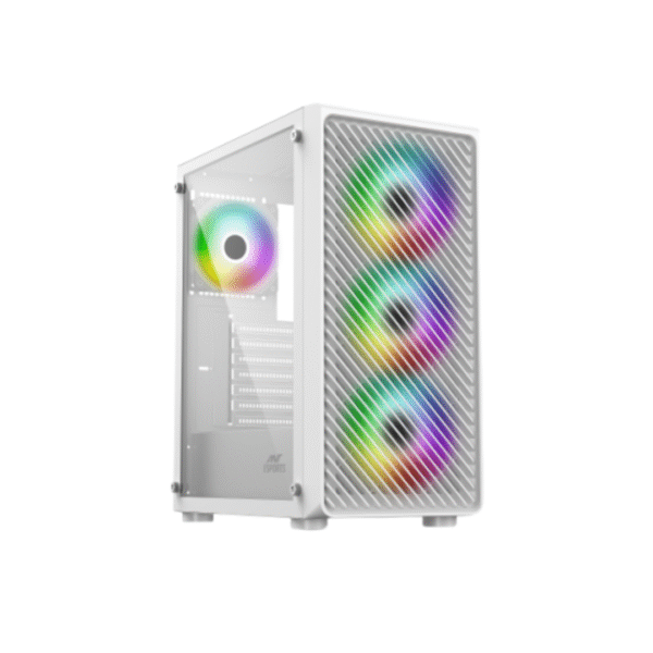 Ant Esports 211 Air ARGB Gaming Cabinet White