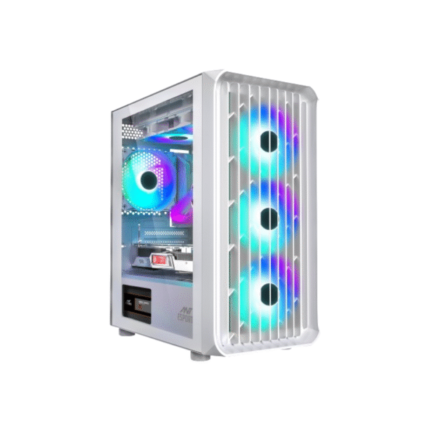 Ant Esports 205 Air ARGB Gaming Cabinet – White