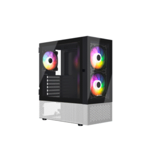 Ant Esports Pepper 5F Mid-Tower Computer Case Gaming Cabinet – Black
