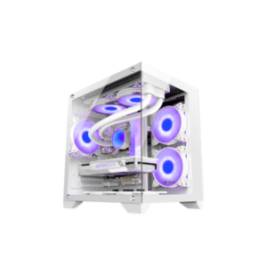 Ant Esports Z2 Mid-Tower Computer Case/Gaming Cabinet – White |