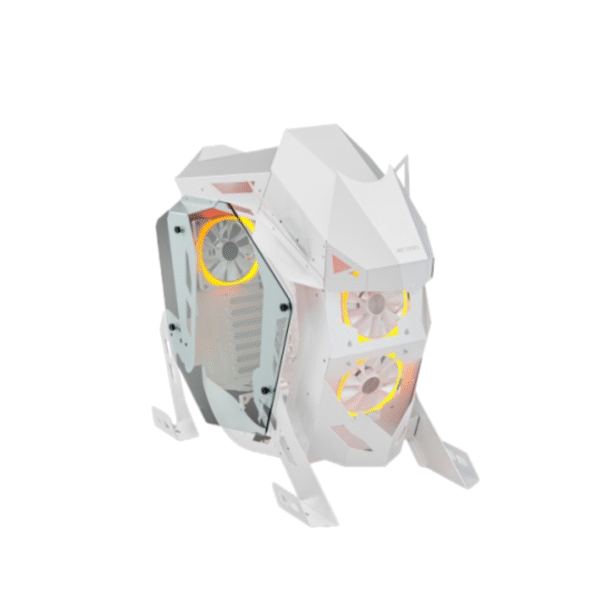 Ant Esports CYPHER G5 Support ATX, Micro-ATX, Mini-ITX Gaming Cabinet with 5 x 120mm ARGB Ring Fans