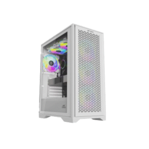 Ant Esports ICE-4000RGB Mid Tower Gaming Cabinet (White)