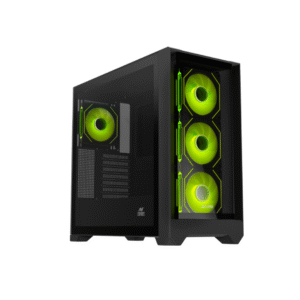 Ant Esports 621 C3 ATX Computer Case/Gaming Cabinet with Type-C – Black