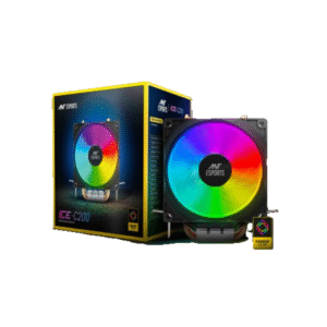 Ant Esports ICE-C200 CPU Cooler with Rainbow LED Fan