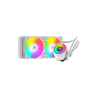 Ant Esports ICE-240 240mm Addressable RGB 2600RPM AIO I CPU Liquid Cooler – White